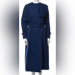 Max Mara Denim Trench Coat
